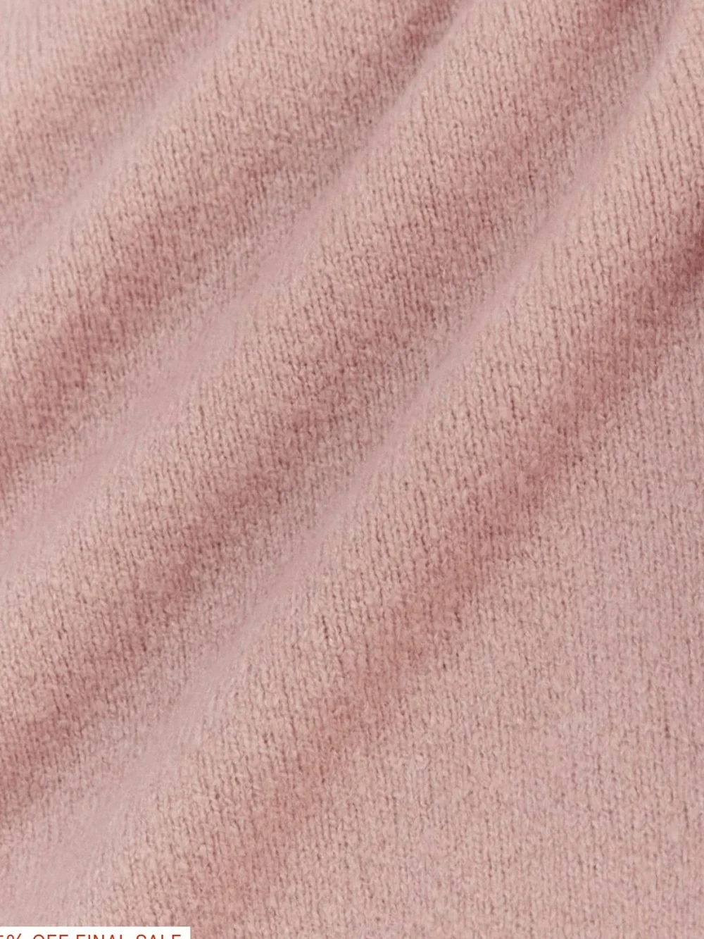 Everlane Cocoon Crew in Plush Cotton Dusty Rose